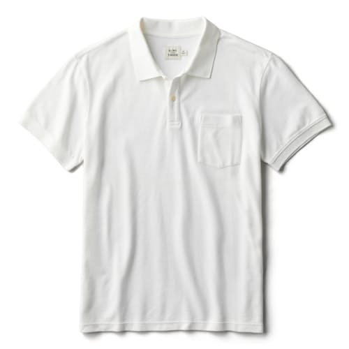 laydown image of Pique Polo