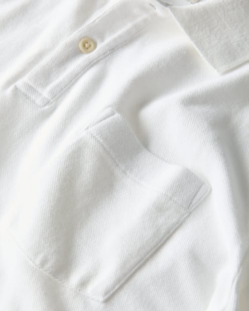 laydown detail image of Pique Polo