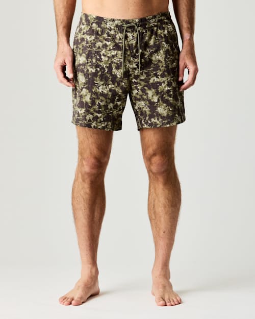 on model image of Basin Trunks