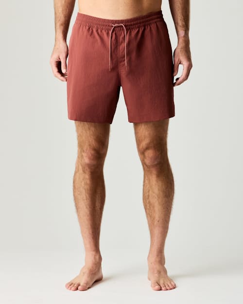 on model image of Basin Trunks