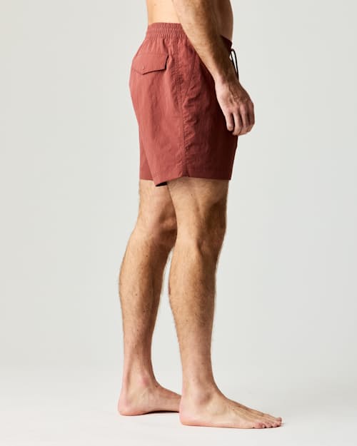 on model image of Basin Trunks