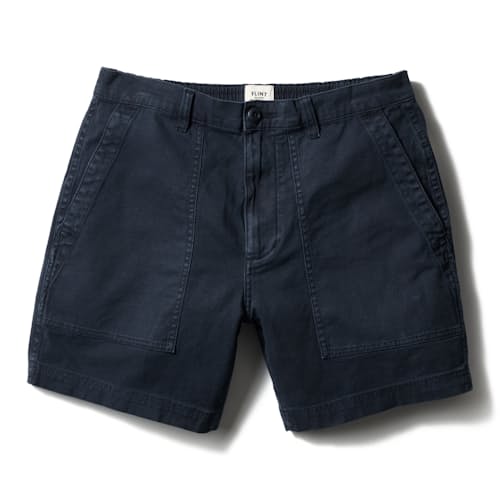 laydown image of Vintage Sateen Fatigue Short