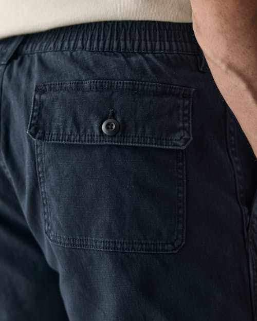 lifestyle image of Vintage Sateen Fatigue Short