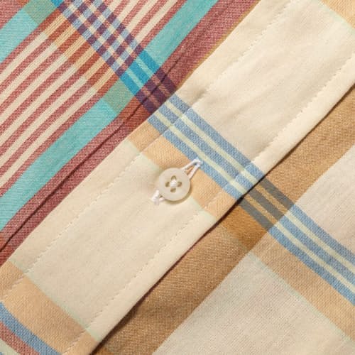 laydown detail image of Archive Madras Long Sleeve Shirt