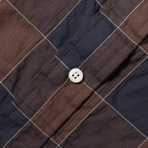 laydown detail image of Japanese Check Oxford Shirt