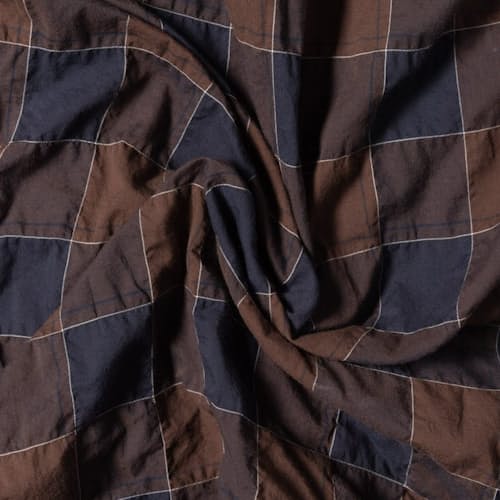 laydown detail image of Japanese Check Oxford Shirt