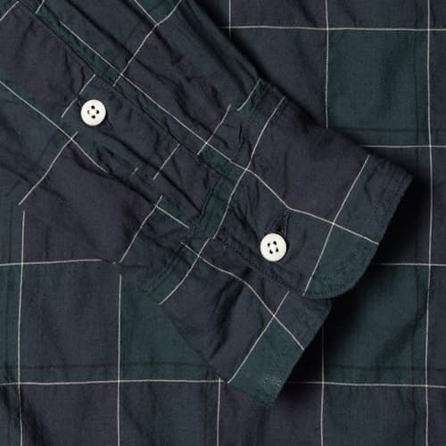 laydown detail image of Japanese Check Oxford Shirt