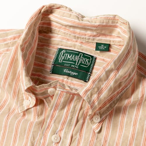 laydown detail image of Japanese Awning Camp Collar Shirt