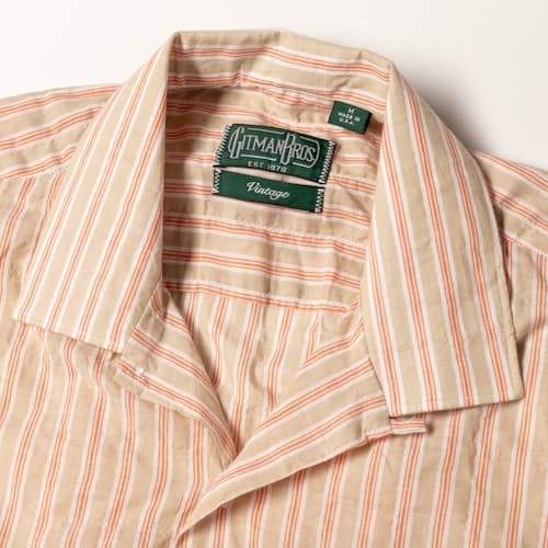laydown detail image of Japanese Awning Camp Collar Shirt