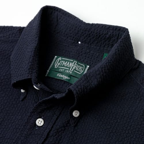 laydown detail image of Classic Seersucker Shirt