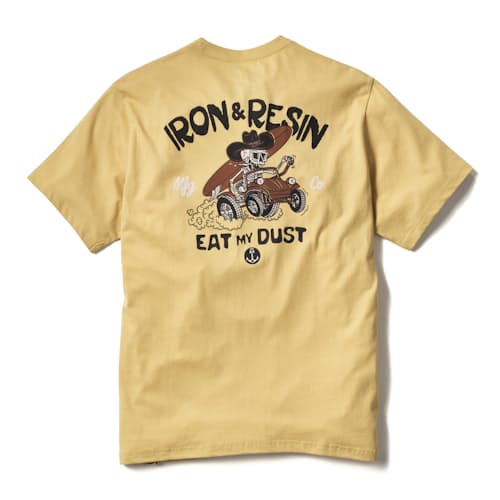 laydown image of Vintage Graphic Organic Cotton T-Shirt