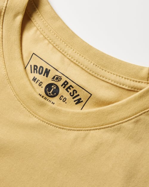 laydown detail image of Vintage Graphic Organic Cotton T-Shirt