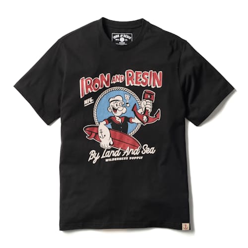 laydown image of Vintage Graphic Organic Cotton T-Shirt