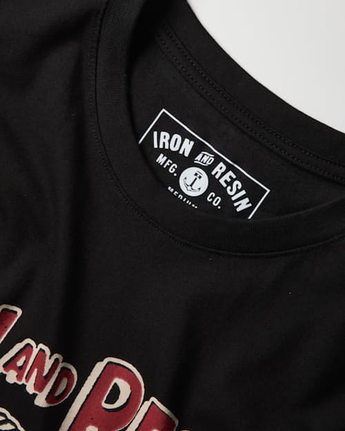 laydown detail image of Vintage Graphic Organic Cotton T-Shirt