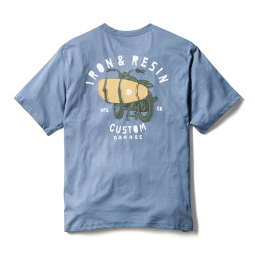 laydown image of Vintage Graphic Organic Cotton T-Shirt