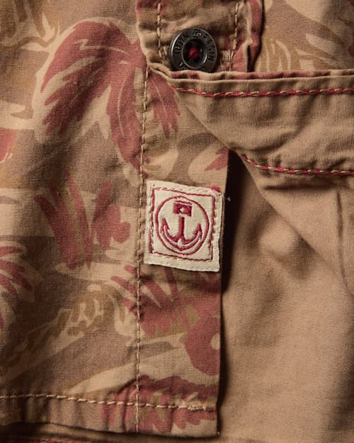 laydown detail image of Camo Short Sleeve Shirt