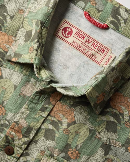 laydown detail image of Cactus Short Sleeve Shirt
