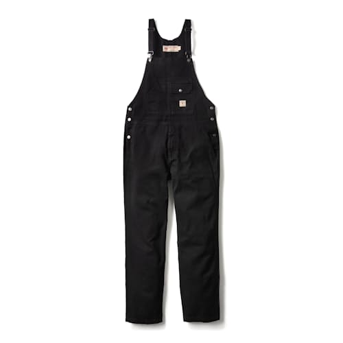 laydown image of Tatham Duck Canvas Overalls