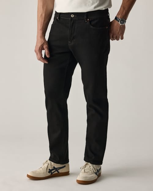 lifestyle image of Stretch Selvedge Denim - HB Slim