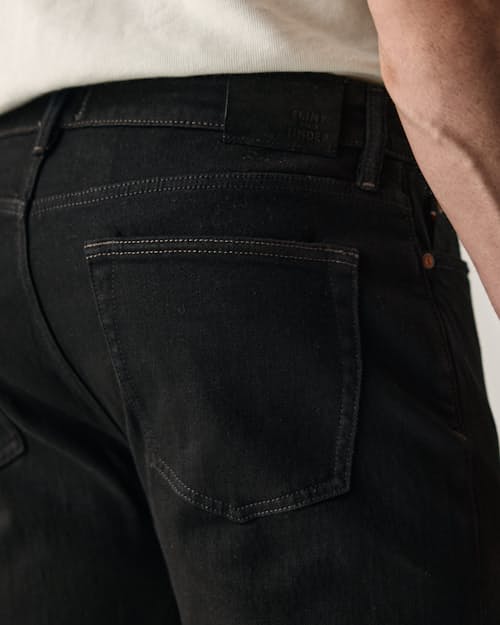 lifestyle image of Stretch Selvedge Denim - HB Slim