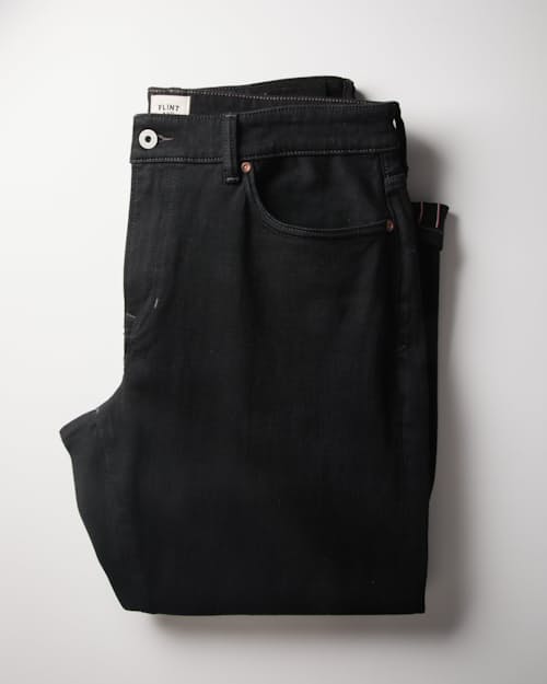 no crop image of Stretch Selvedge Denim - HB Slim