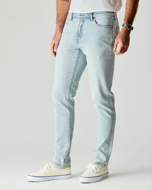 lifestyle image of Stretch Selvedge Denim - HB Slim