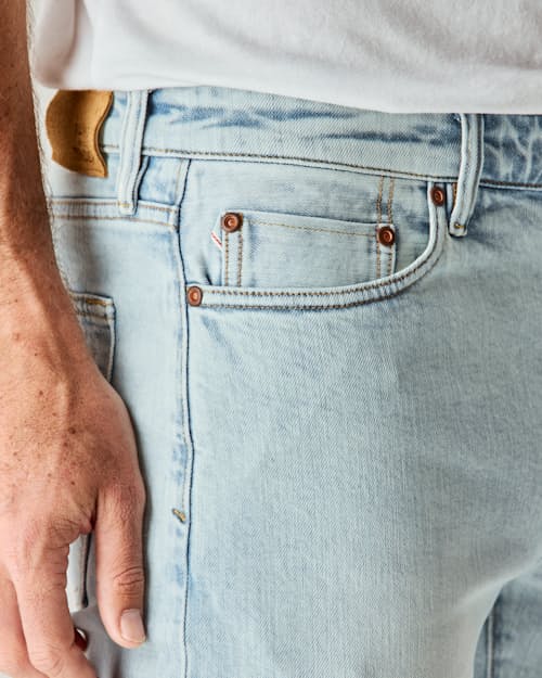 lifestyle image of Stretch Selvedge Denim - HB Slim
