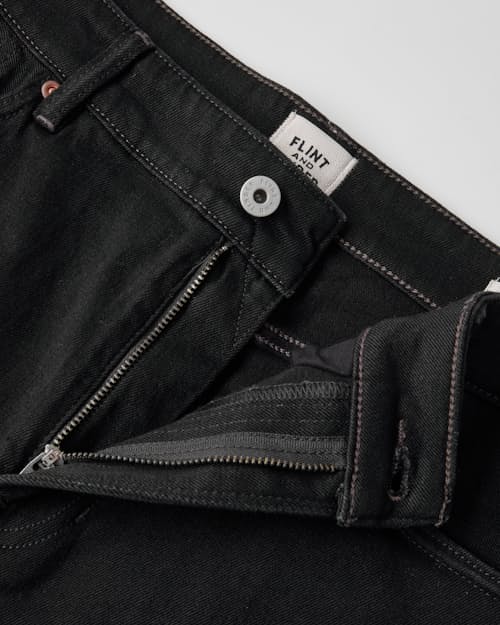 laydown detail image of Stretch Selvedge Denim - HB Straight