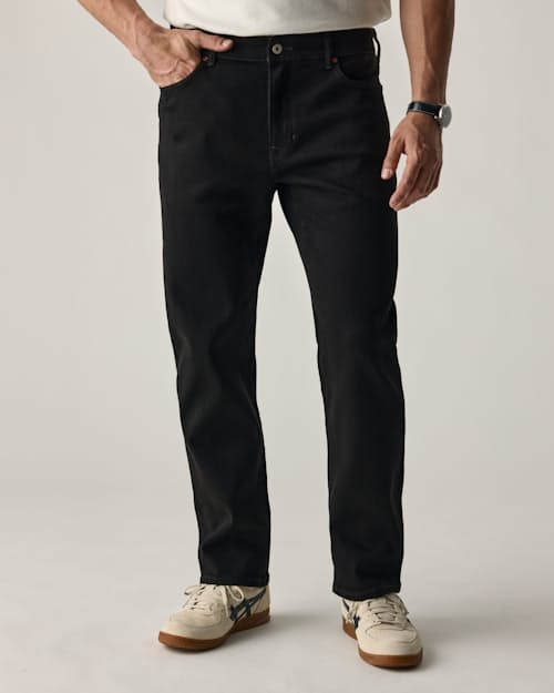 lifestyle image of Stretch Selvedge Denim - HB Straight