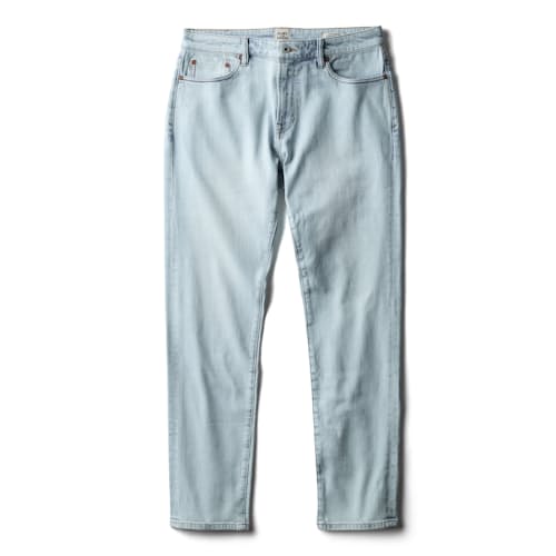 laydown image of Stretch Selvedge Denim - HB Straight