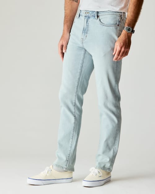 lifestyle image of Stretch Selvedge Denim - HB Straight