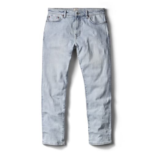 laydown image of Stretch Selvedge Denim - HB Athletic Tapered