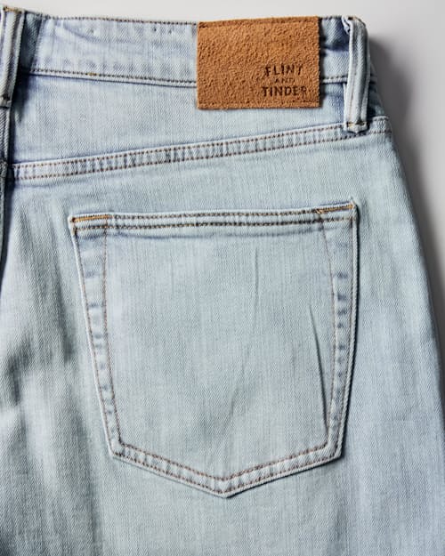 laydown detail image of Stretch Selvedge Denim - HB Athletic Tapered