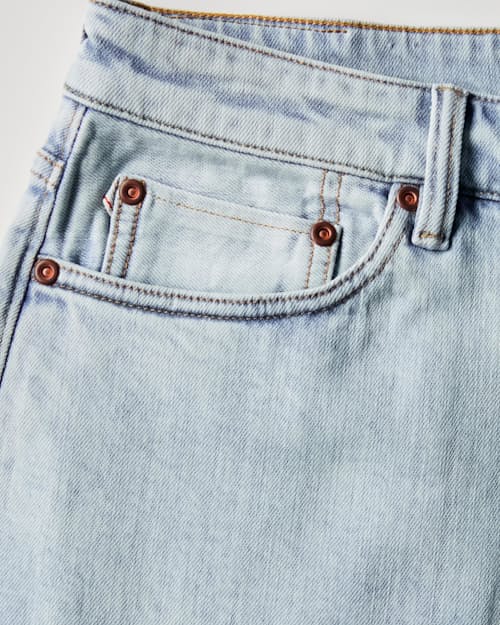 laydown detail image of Stretch Selvedge Denim - HB Athletic Tapered