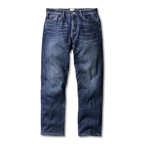 laydown image of Stretch Selvedge Denim - HB Athletic Straight