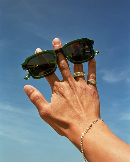 lifestyle image of The Heavy Tropix Sunglasses