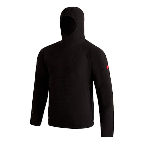 laydown image of Polartec Alpha Direct Hooded Fleece