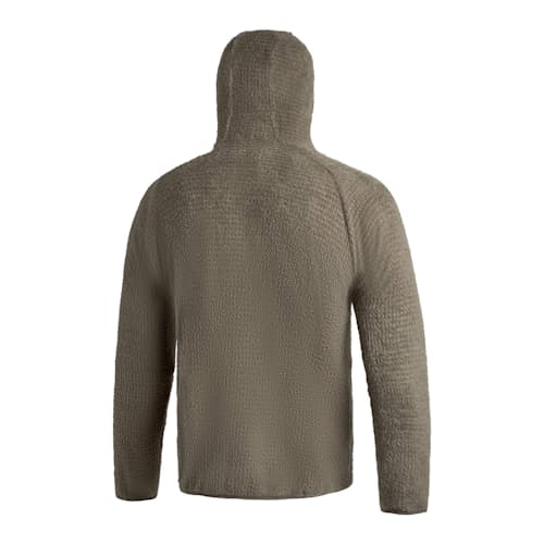 laydown image of Polartec Alpha Direct Hooded Fleece