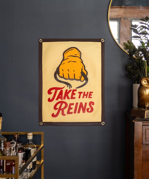 lifestyle image of Exclusive Code of the West Pennant