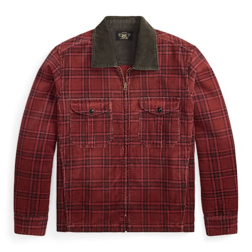 laydown image of Corduroy Sport Shirt