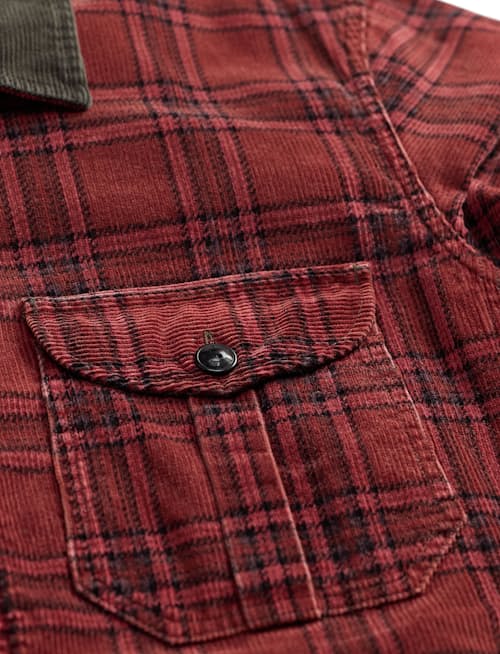 laydown detail image of Corduroy Sport Shirt