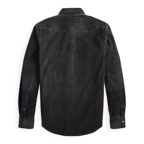 laydown image of Corduroy Buffalo Western Workshirt