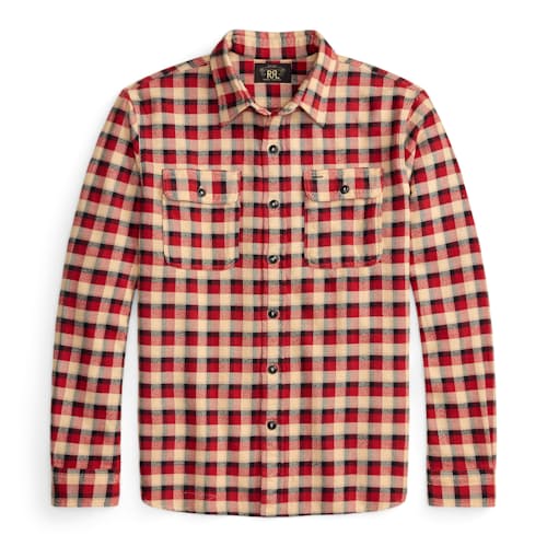 laydown image of Matlock Workshirt