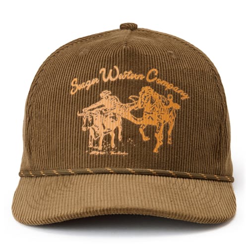 laydown image of Los Rios Corduroy Hat