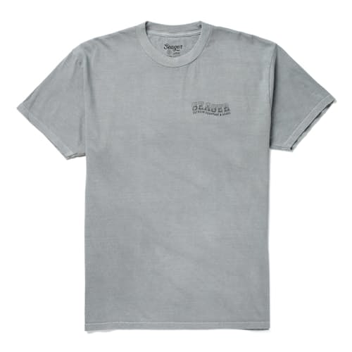 laydown image of Premium Pigment Dyed Graphic T-Shirt