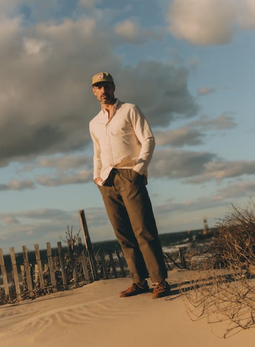 lifestyle image of The Jack Everyday Oxford Shirt