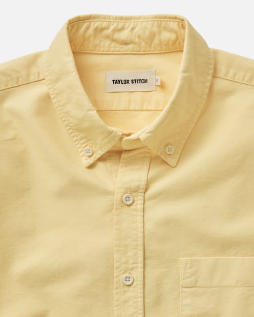 laydown detail image of The Jack Everyday Oxford Shirt