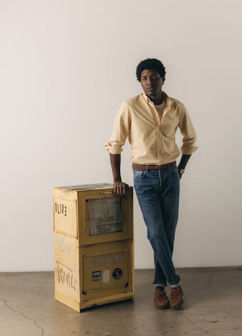 lifestyle image of The Jack Everyday Oxford Shirt