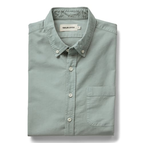 laydown image of The Jack Everyday Oxford Shirt