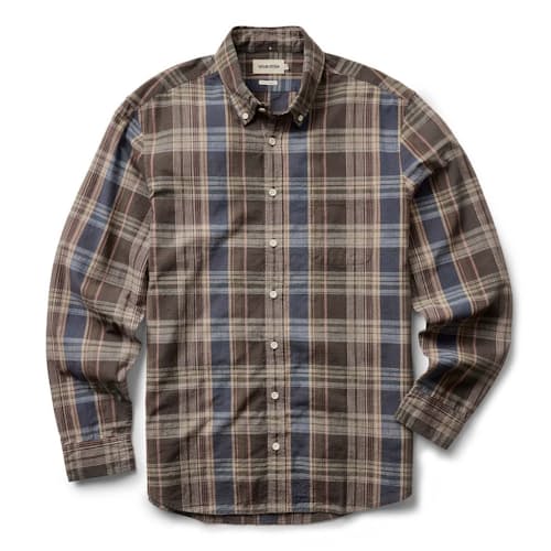 laydown image of The Jack Long Sleeve Shirt